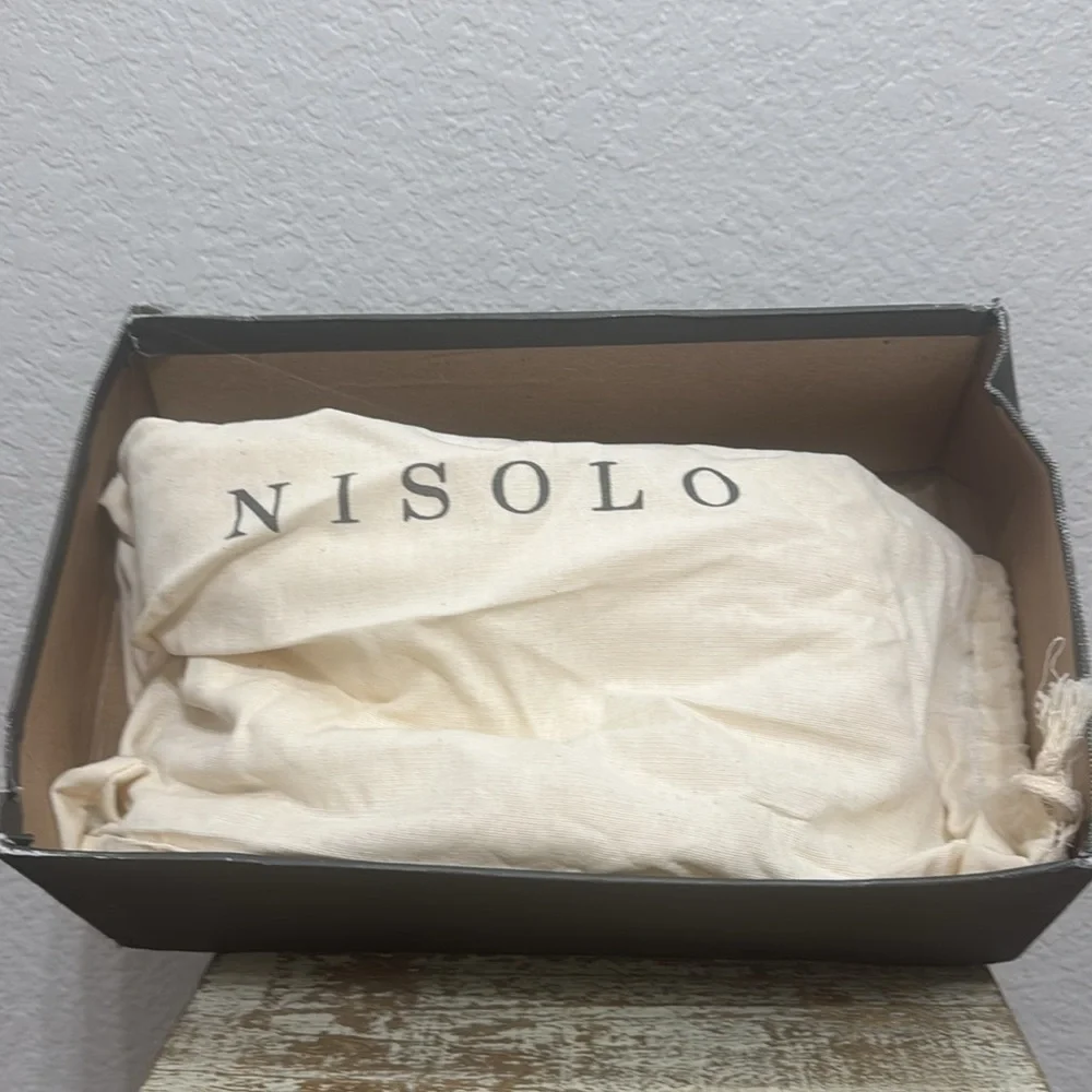 Nisolo Diego Low Top Leather Sneaker Bone Size 8.5